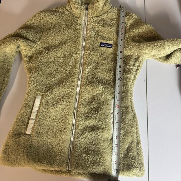 Patagonia Los Gatos Fleece Jacket XS Beige/Khaki High Pile Full Zip Outdoor - Picture 12 of 12